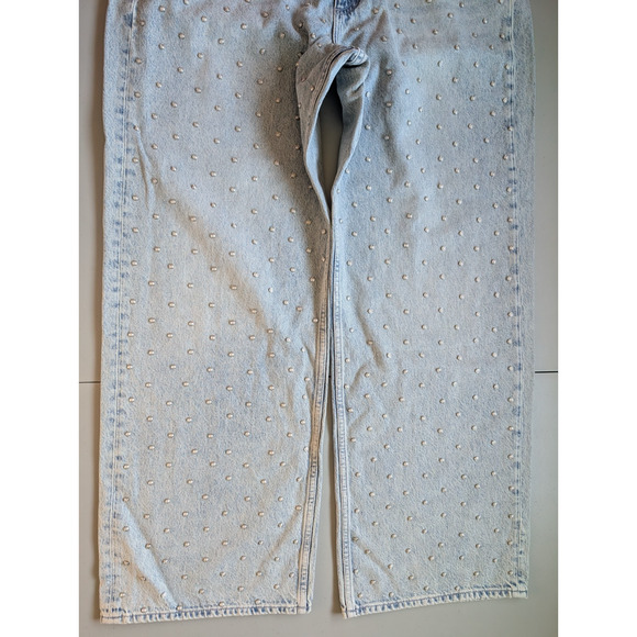 NWT Rag & Bone Shea High Rise Relax Straight Jeans Sz 34 Desiree Pearl #3B512 - Picture 6 of 13